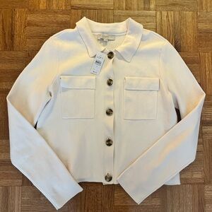 Loft Cream Button Up Shirt